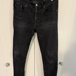 Authentic YSL Men's Black Jeans